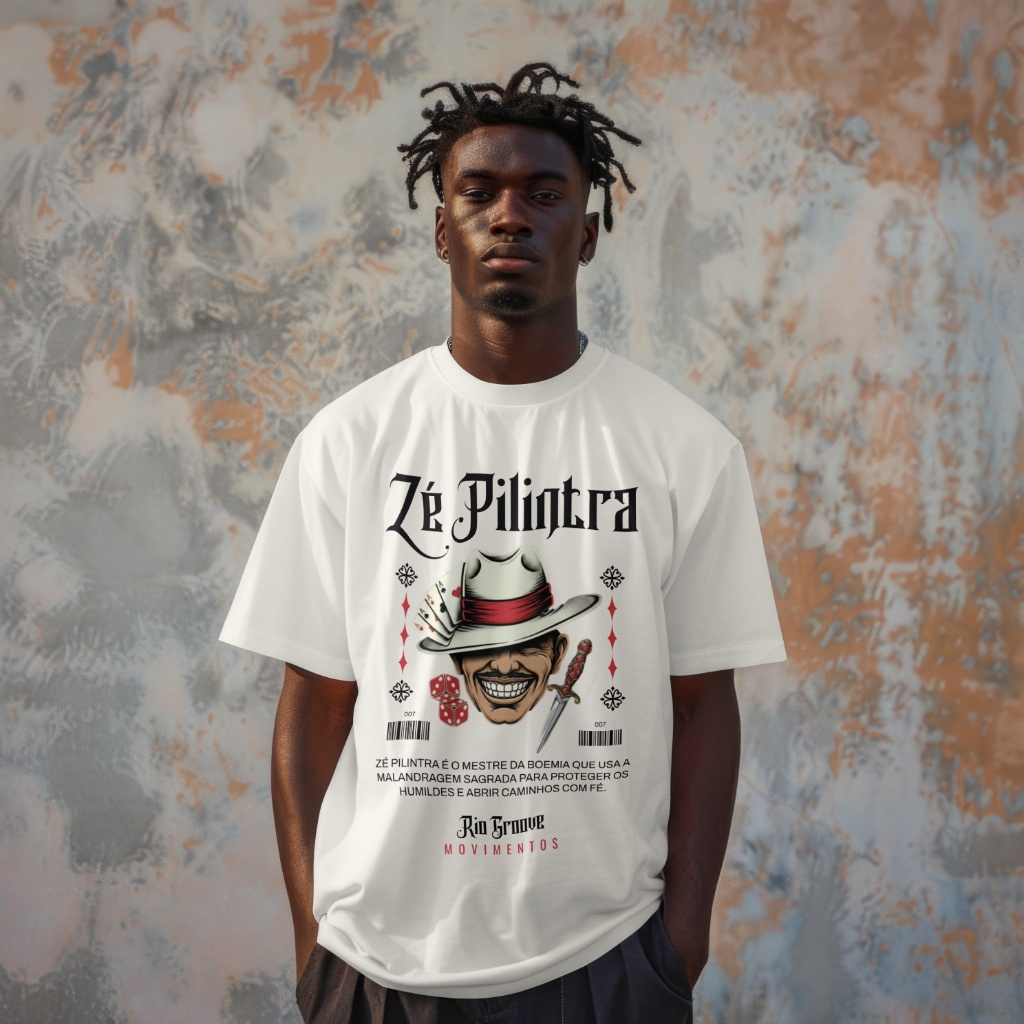 Camisa Zé Pilintra Off White